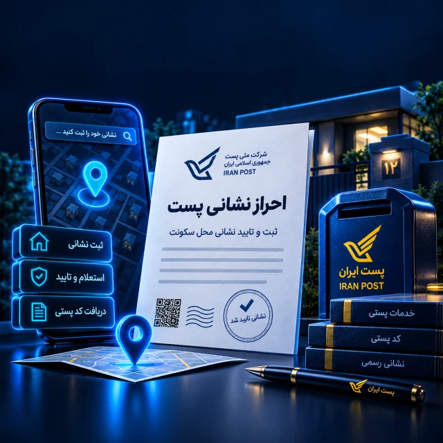 احراز نشانی پست