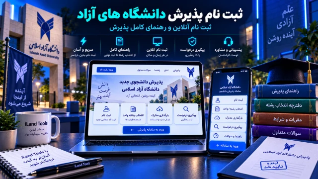 ثبت نام پذیرش دانشگاه های آزاد