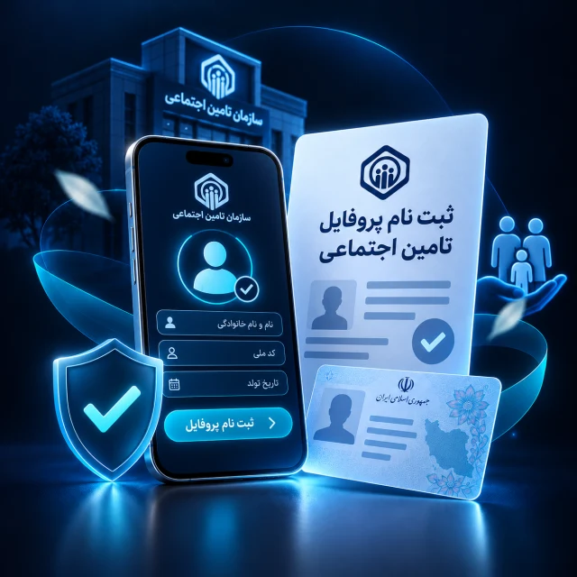 ثبت نام پروفایل تامین اجتماعی